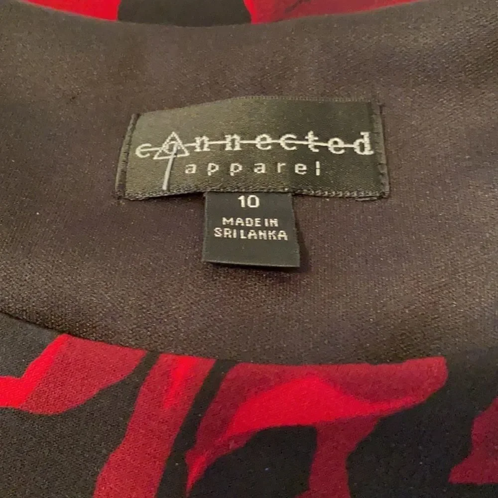 Connected Apparel Red & Black Stunner!